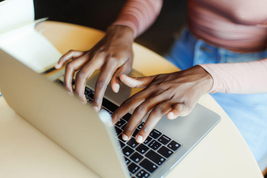 Woman on Laptop