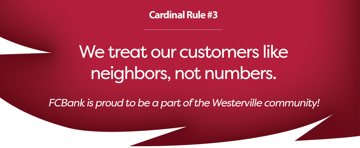 We treat our customers like neighbors, not numbers.
